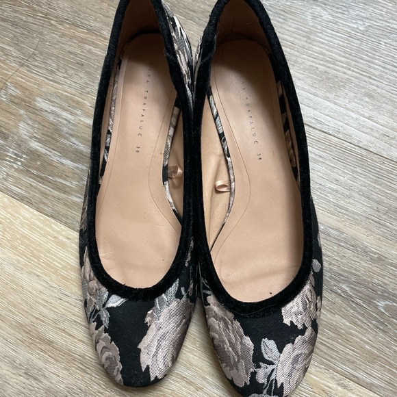 Zara floral block heel - Picture 2 of 3